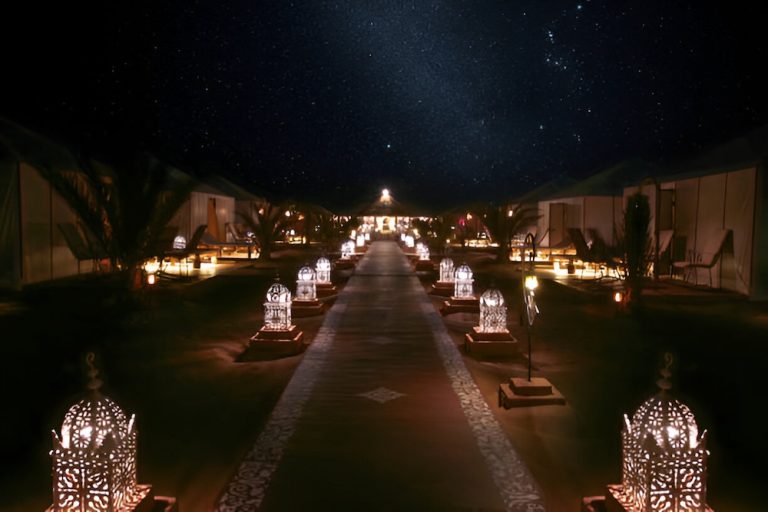 New Year’s Eve in the Sahara Desert Morocco