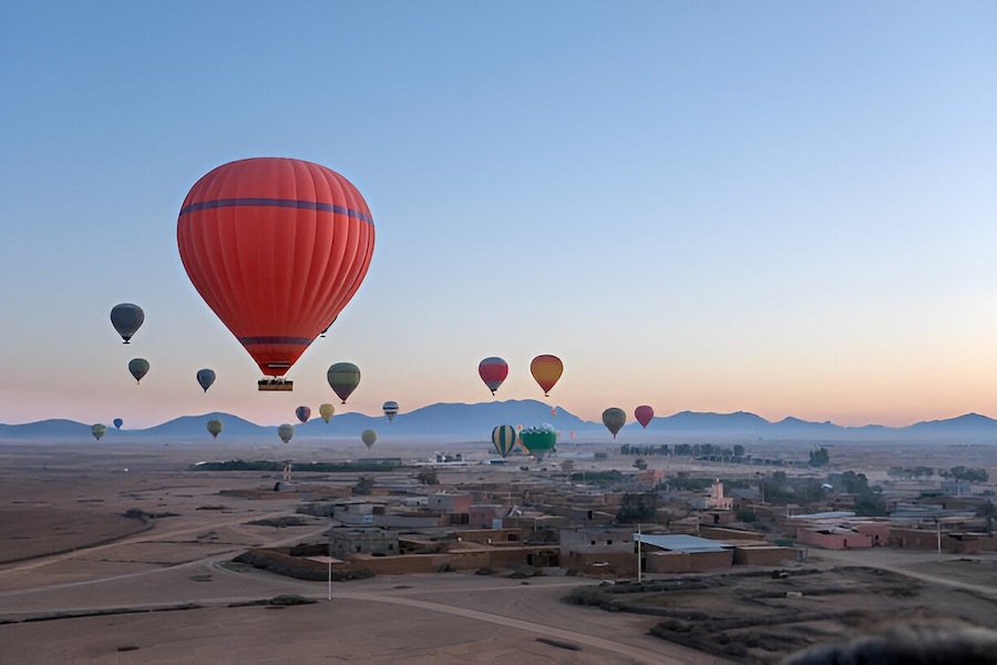 Excursão de 15 dias pelo Marrocos saindo de Casablanca 2 15 Days Morocco Tour from Casablanca hot air ballon