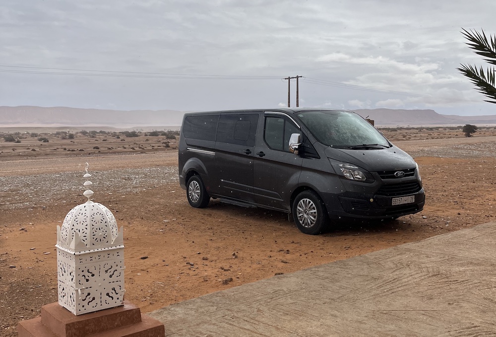 About Us: Morocco On Tour Agency 9 minivan car with driver morocco