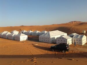 mobile Bivouac Sahara Desert Morocco