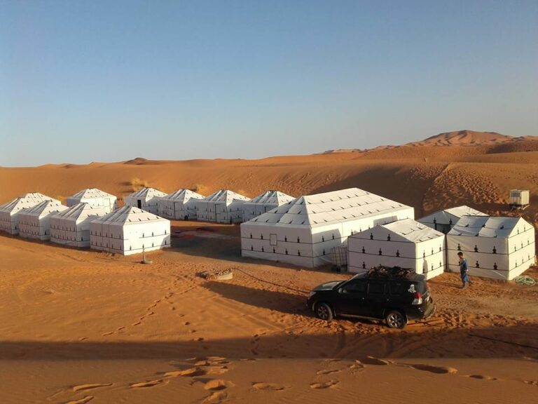 mobile Bivouac Sahara Desert Morocco